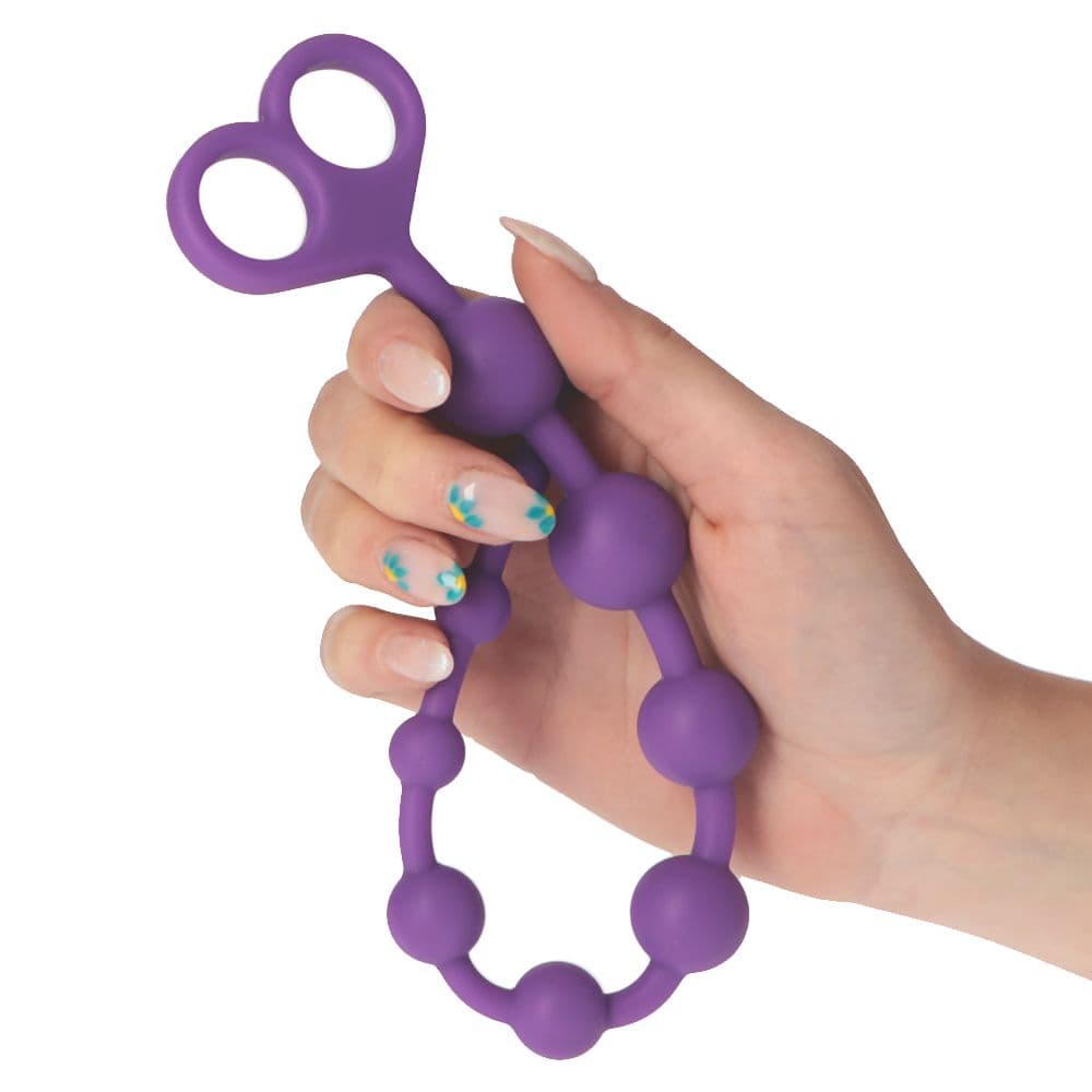 Toyz4Lovers Анална Броеница 33.5 см | Материал: Медицински силикон, Батерии: USB Презареждаем, Водоустойчив: true, Дължина 33.5см, Диаметър 3.2см, Дължина за проникване 18см