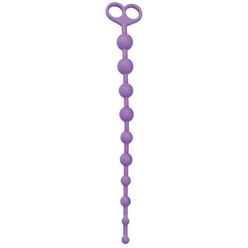 Toyz4Lovers Анална Броеница 33.5 см | Материал: Медицински силикон, Батерии: USB Презареждаем, Водоустойчив: true, Дължина 33.5см, Диаметър 3.2см, Дължина за проникване 18см