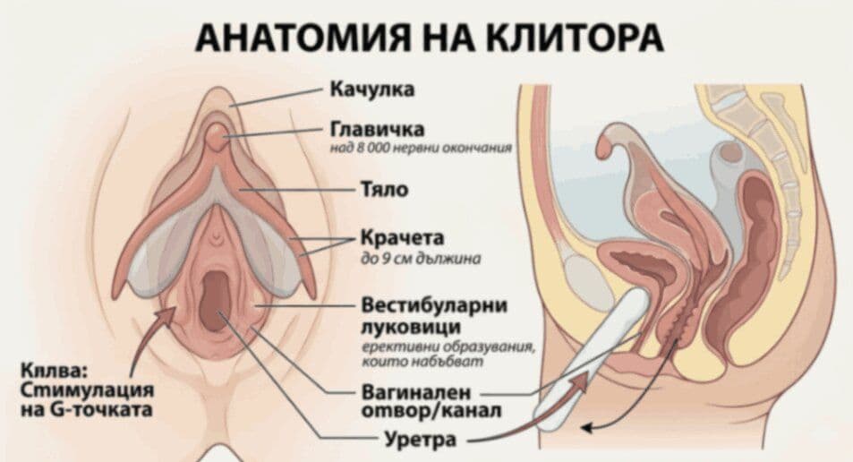 Анатомия на Клитора