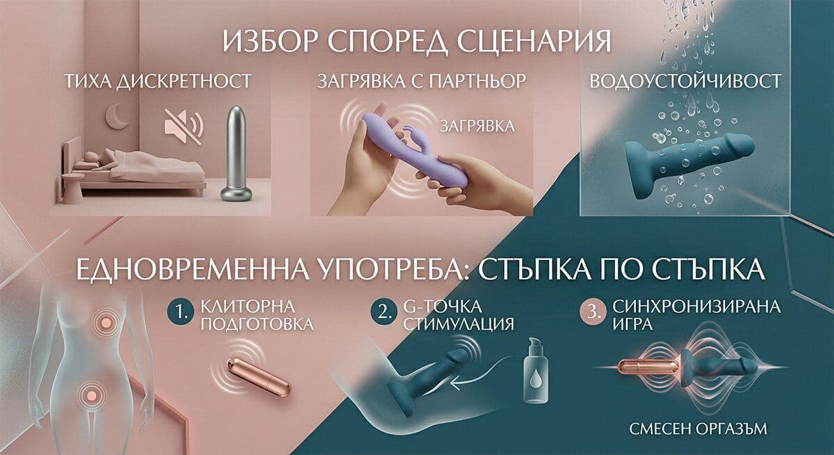 В кои ситуации да предпочетете вибратор или дилдо