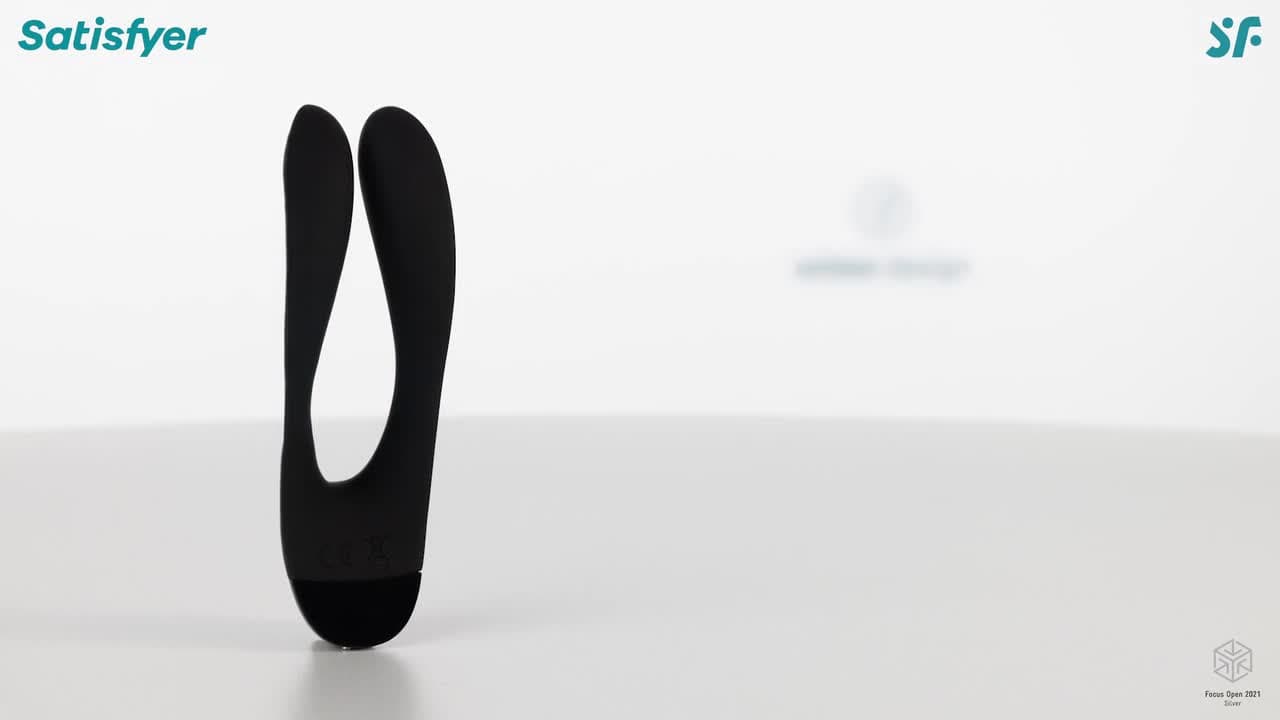 Satisfyer Мултифункционален вибратор Candy Cane Black
