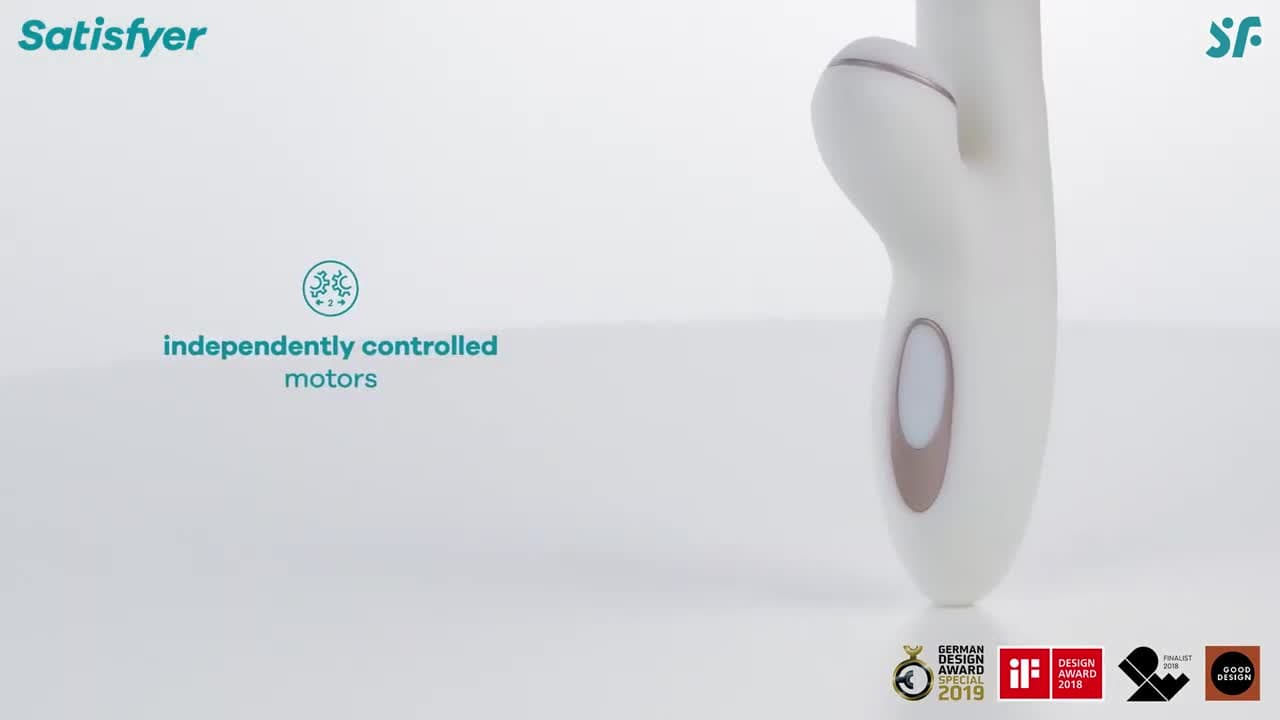 Satisfyer Рабит Вибратор с Безконтактен Клиторен Стимулатор Pro G-Spot 2