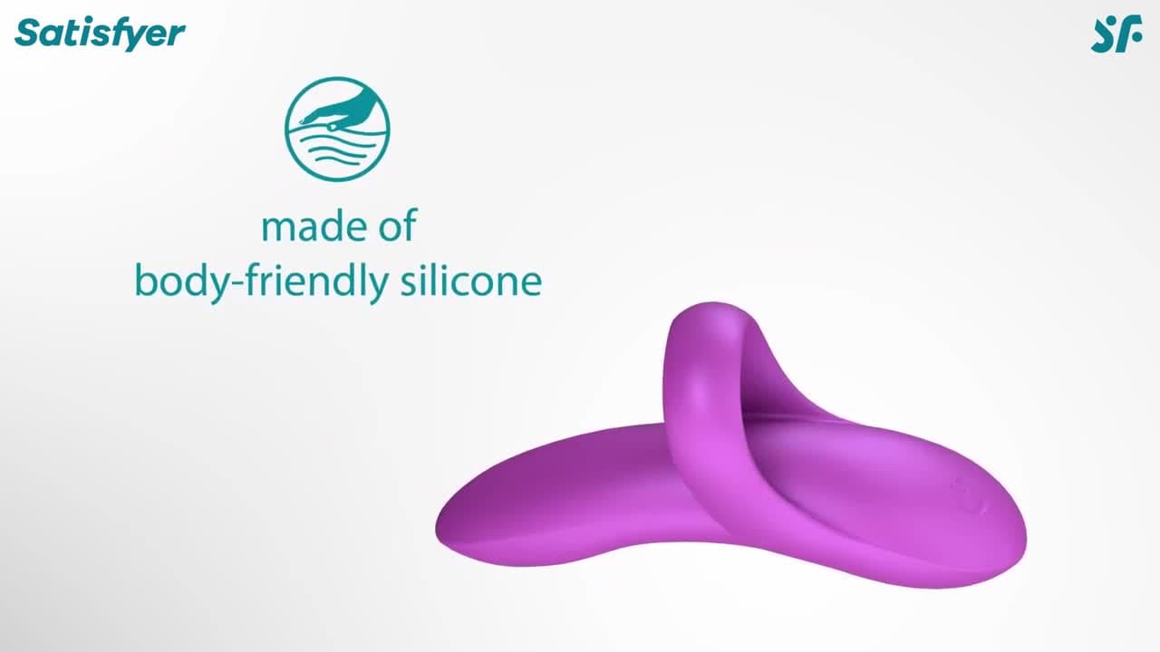 Satisfyer Вибратор за пръст с USB зареждане Bold Lover