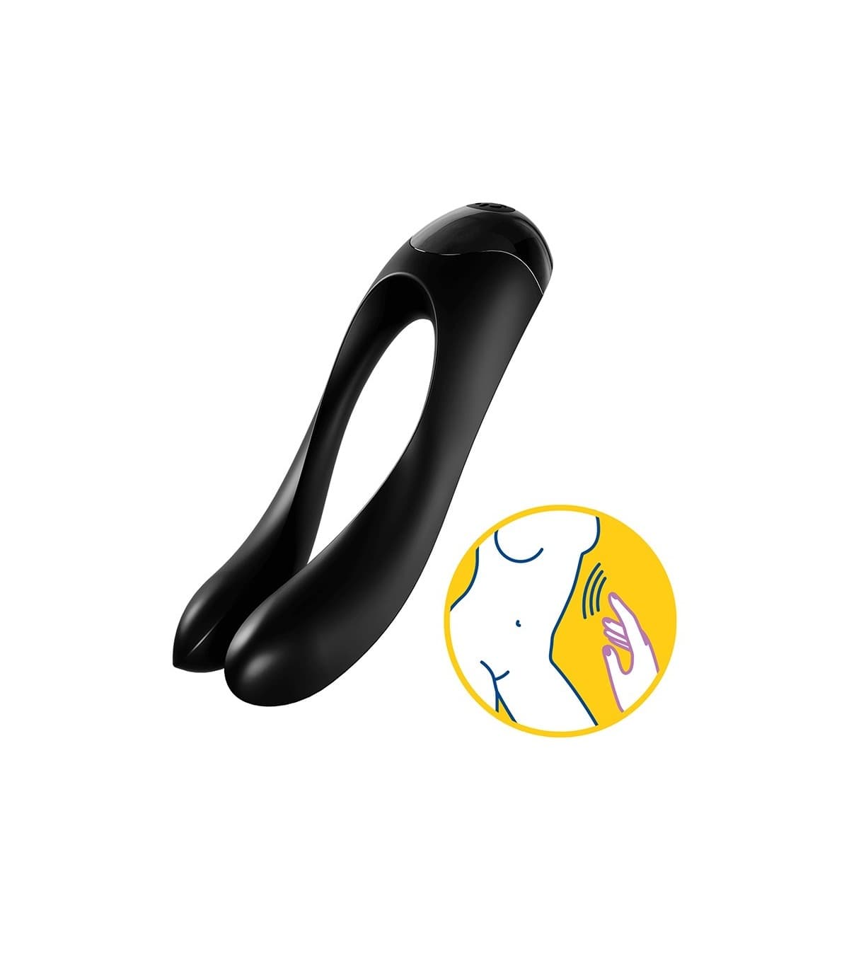 Satisfyer Мулти вибратор Candy Cane Black
