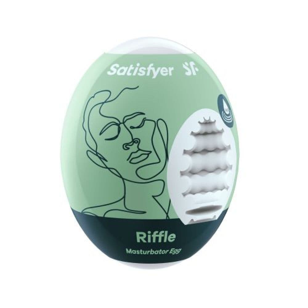 Satisfyer Riffle Egg мастурбатор — 1/2
