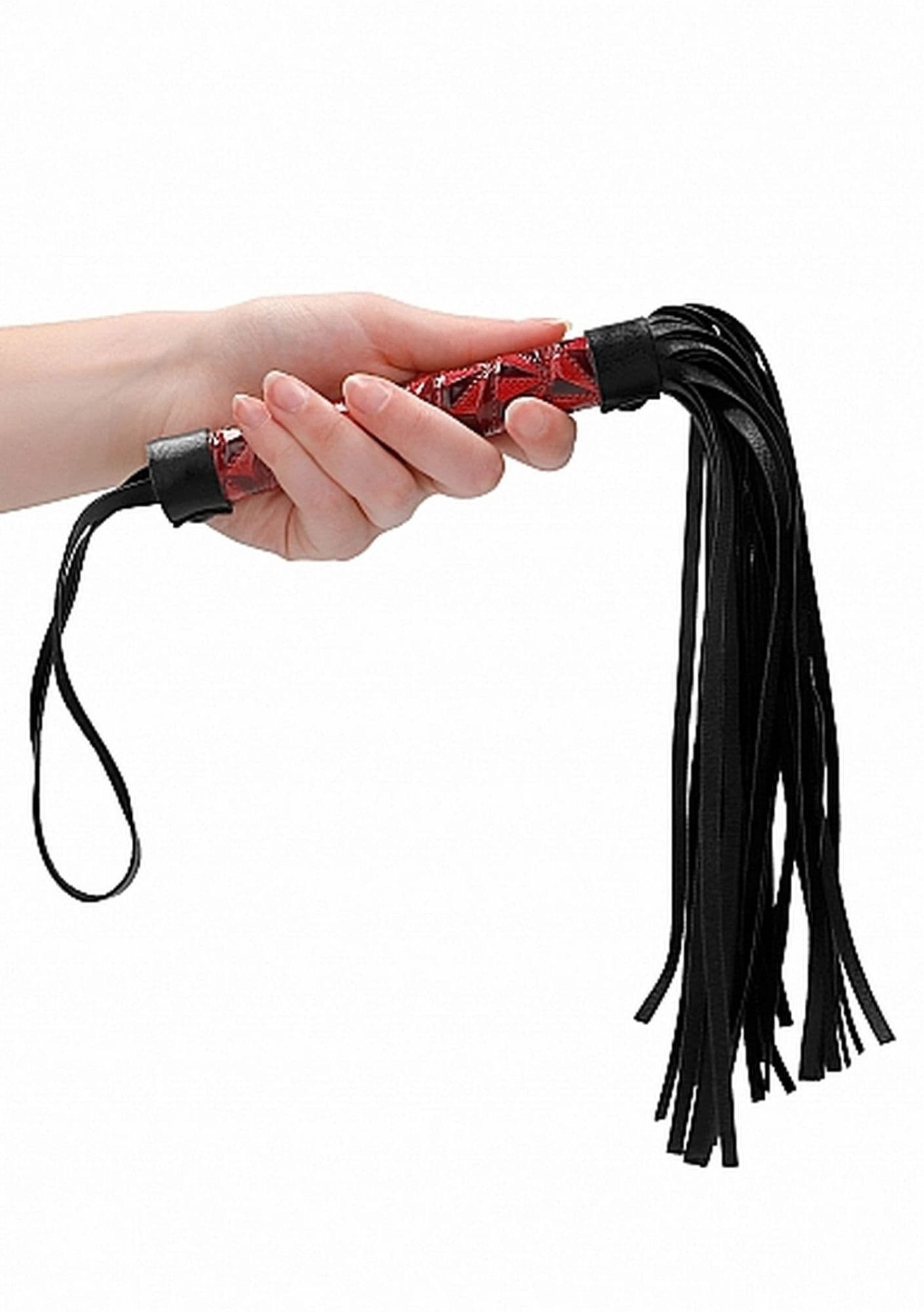 Ouch! камшик бордо Luxury Whip Burgundy — 1/5