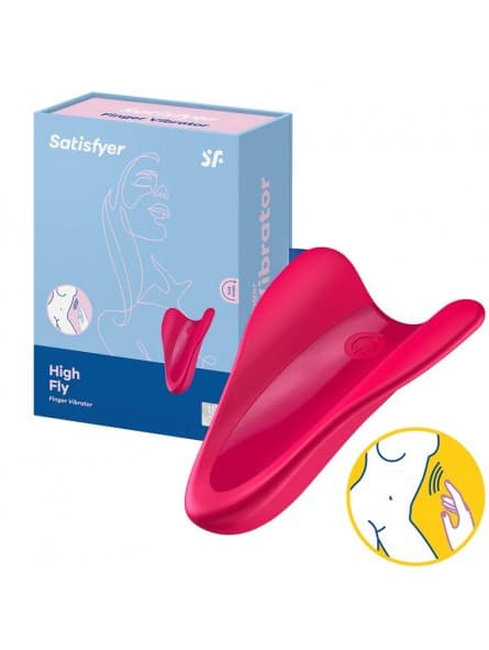 Satisfyer High Fly вибратор за пръсти — 1/4