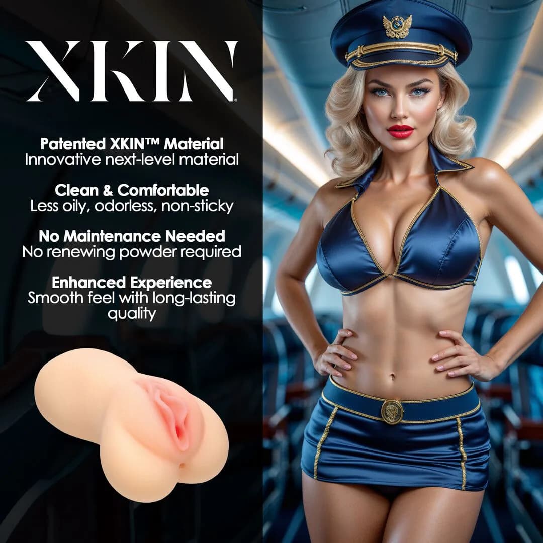 XKIN мастурбатор вагина с AR реалност Lexi — 1/8