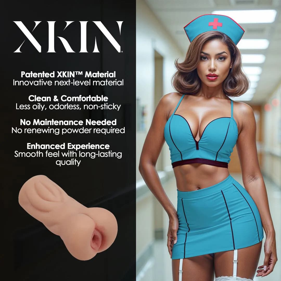 XKIN вагина мастурбатор Nurse Trixie с AR — 1/8