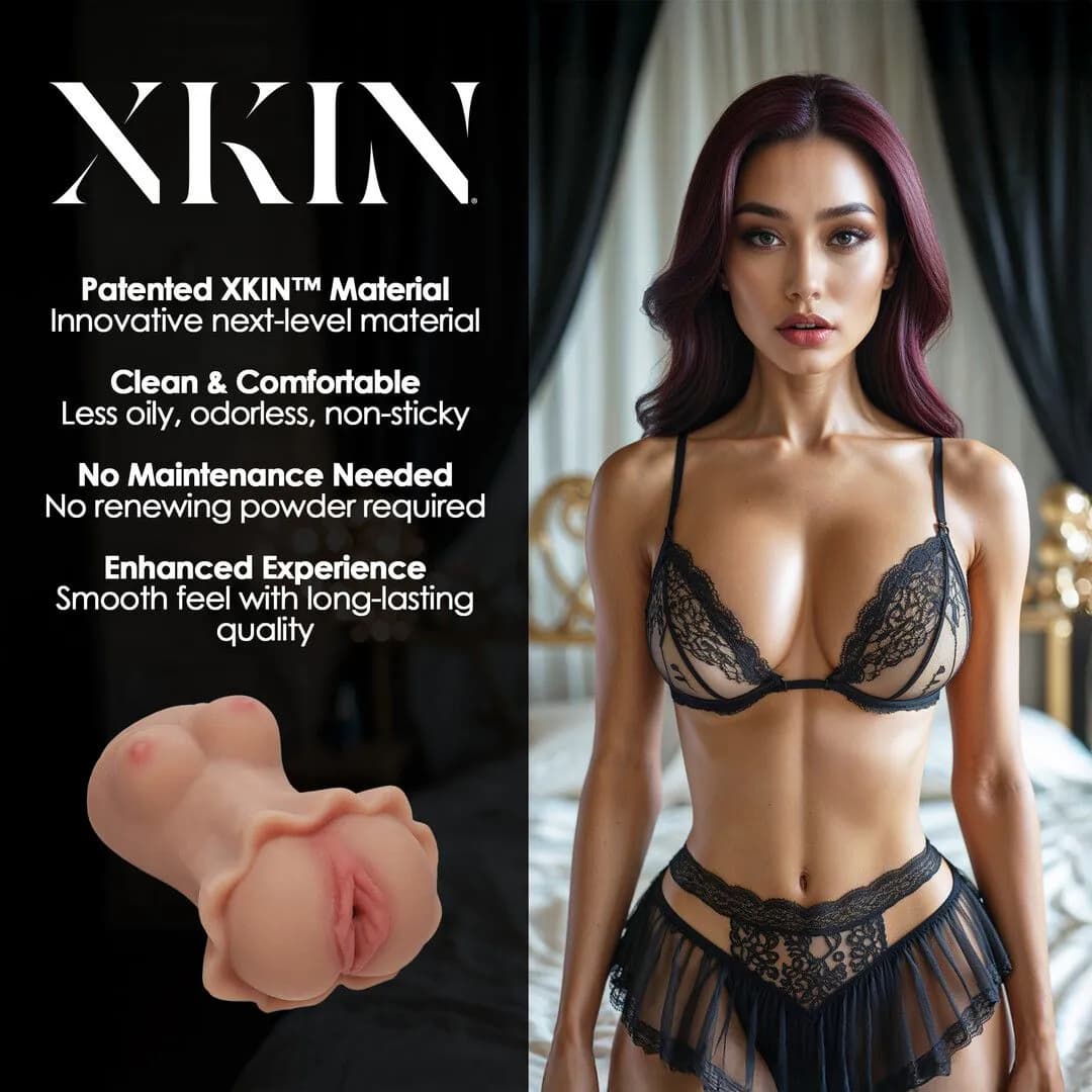 XKIN мастурбатор вагина Amara Brown с AR — 1/8