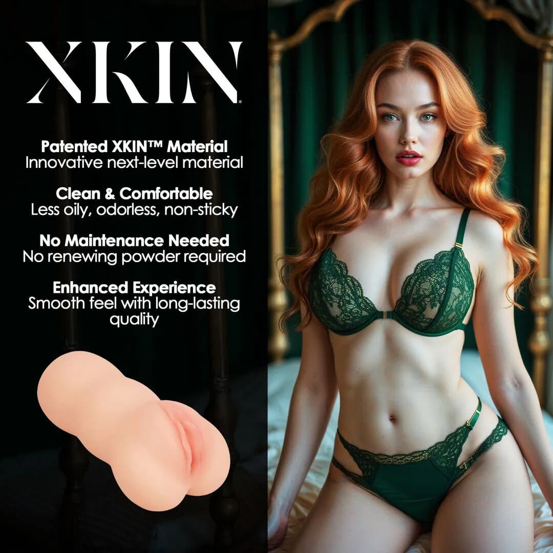 XKIN реалистичен мастурбатор Nicolete с AR — 1/8