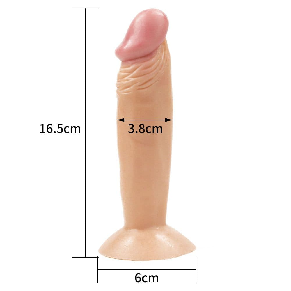 LoveToy Дилдо 15 см Реалистично с Вендуза — 1/7