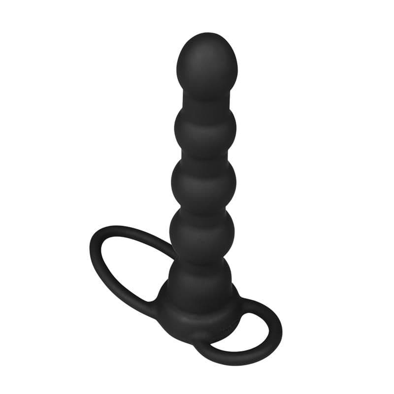 LoveToy 16.5 см Вибриращо Анално Дилдо със Захващане Double Prober — 1/9