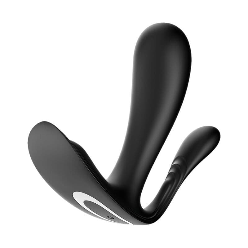 Satisfyer 11 см Презаредим Вибратор с Анален Стимулатор и App Top Secret+ — 1/3