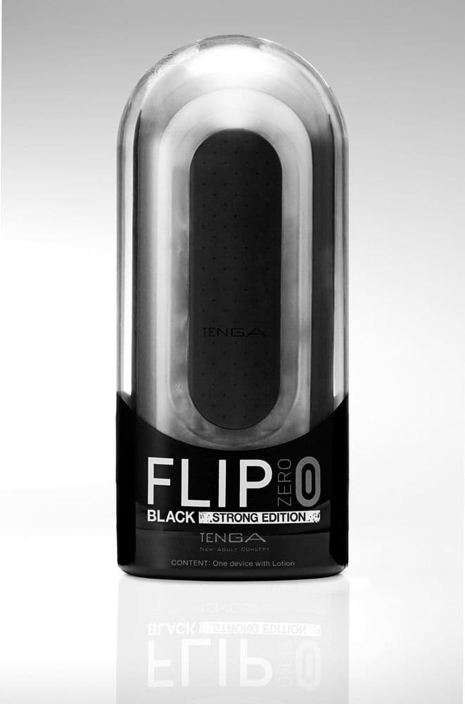 Tenga Flip Zero Black Strong Edition — 1/5