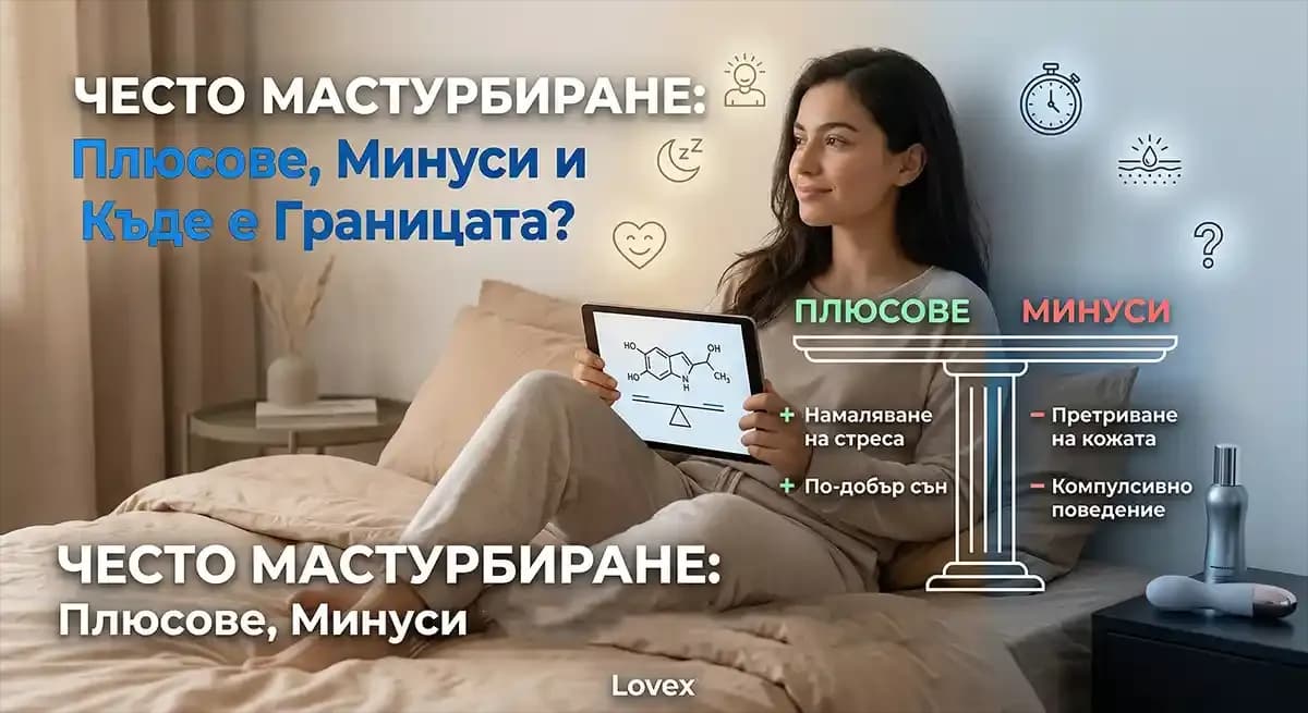 Често мастурбиране - до какво води, плюсове и минуси