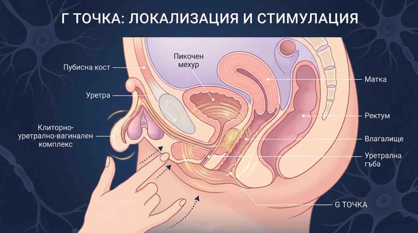 Г Точка Къде се Намира и Как да я Стимулираме